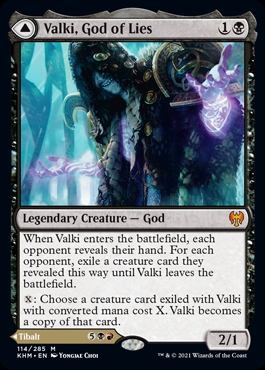 Valki, God of Lies // Tibalt, Cosmic Impostor Kaldheim